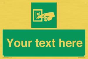 Custom Light Switch Sign